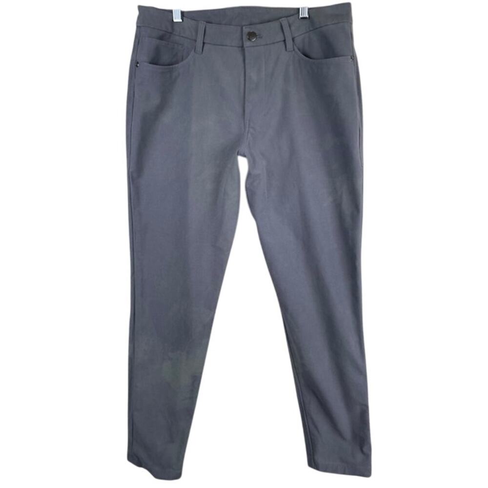 Lululemon ABC Men's Slim-Fit 5 Pocket Pants Utilitech Seal Gray